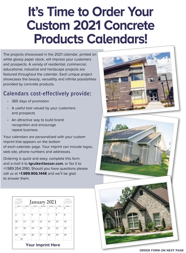 2021 calendars besser